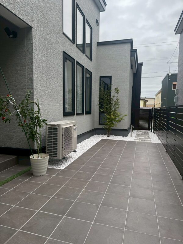 プライベート空間を確立したお庭